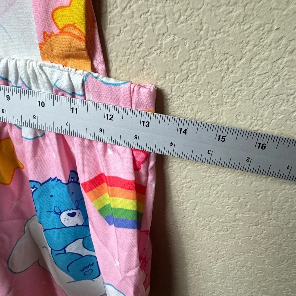 ROMWE Pink Care Bears‎ Kids Overalls